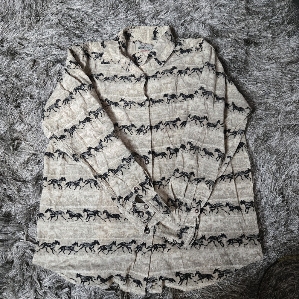 Vintage Redhead Toule Horse Shirt